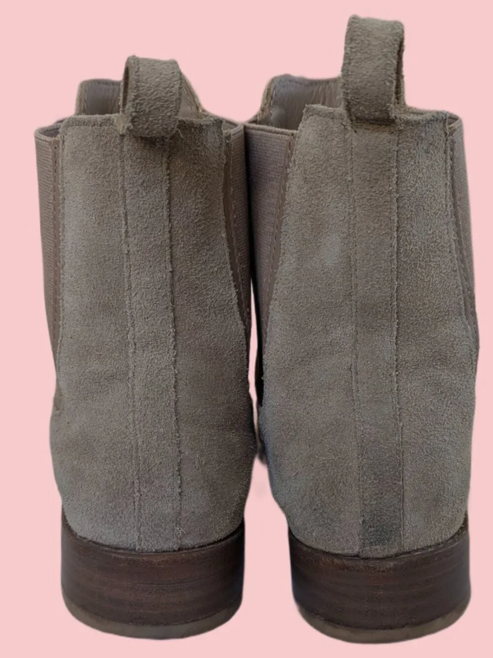 Thursday Boot Company Cream / Tan Suede Pull On boots - Men's Size 8